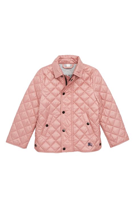 white burberry toddler jean jacket|burberry girls' diamond quilted jacket.